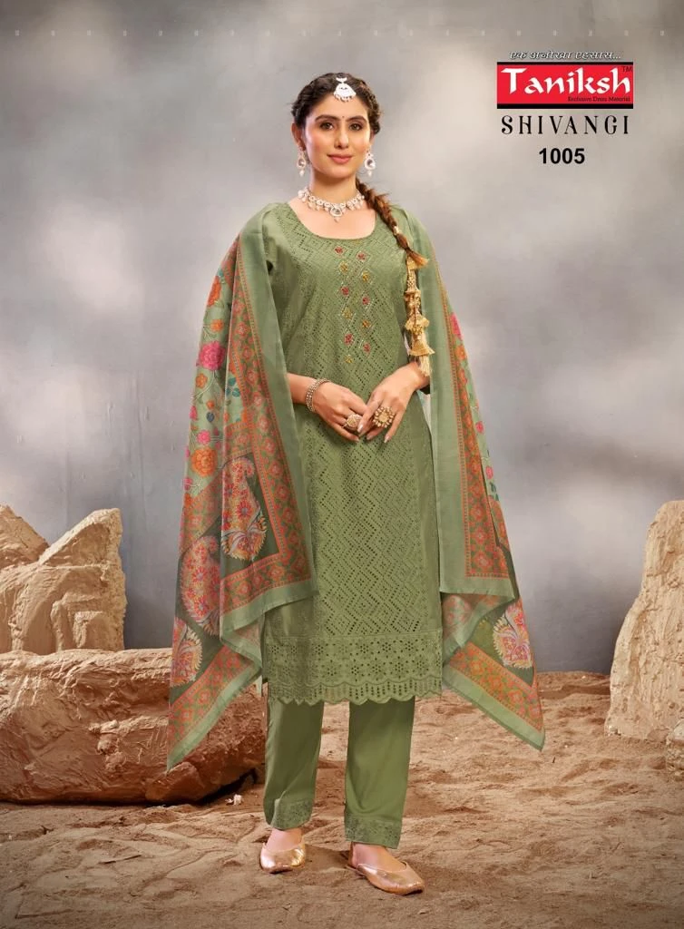 Taniksh Shivangi Vol 1 Muslin Wholesale Readymade Salwar Suit Catalog — Wholesale Readymade Suit, MPA wholesale from Surat - Gallery Image 3